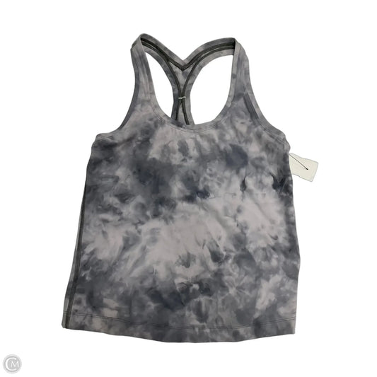 Athletic Tank Top By Lululemon In Grey, Size: 6