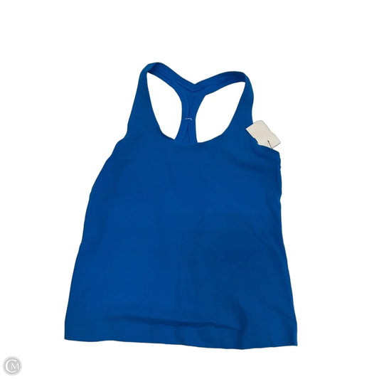 Athletic Tank Top By Lululemon In Blue, Size: 6