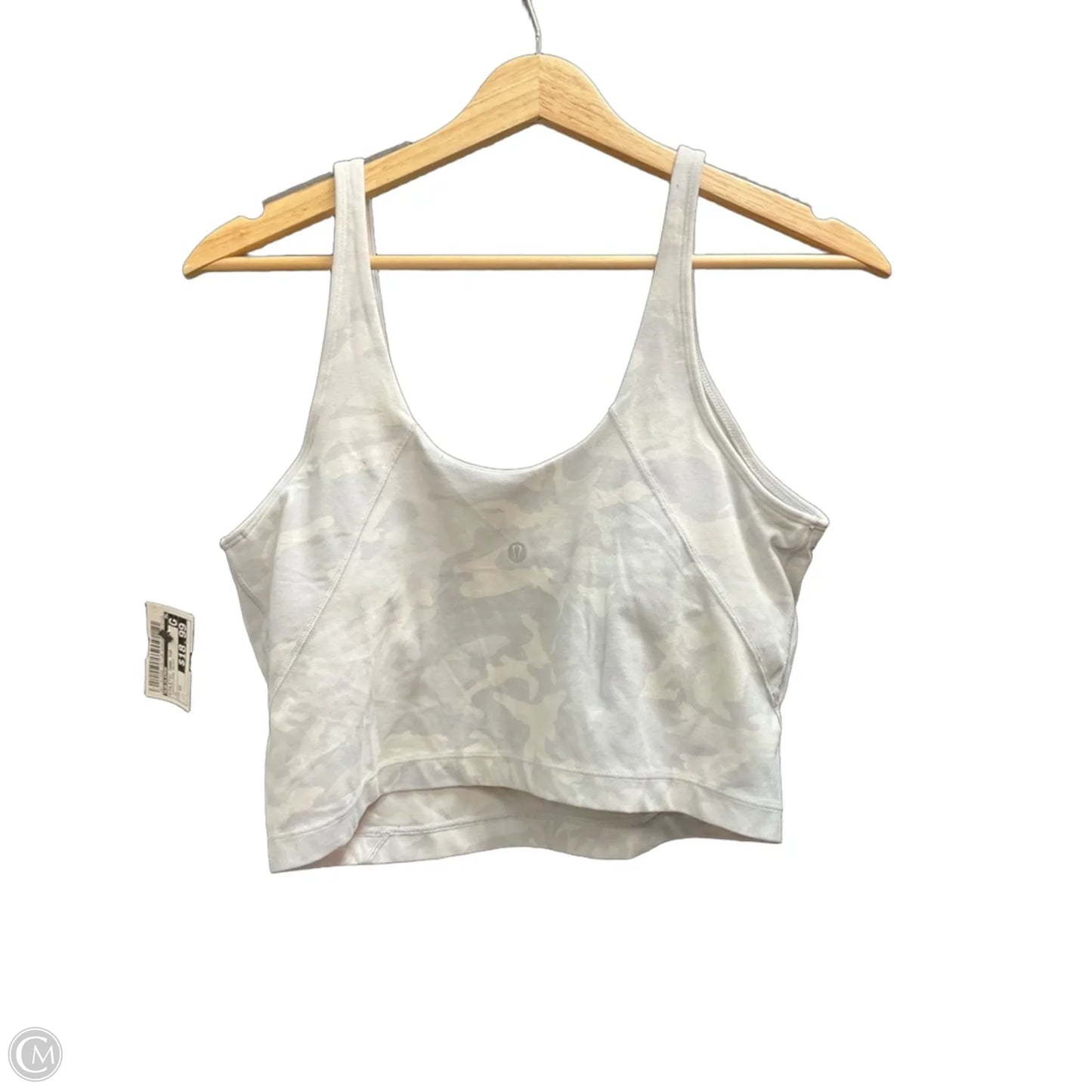 Athletic Tank Top By Lululemon In Camouflage Print, Size: 12