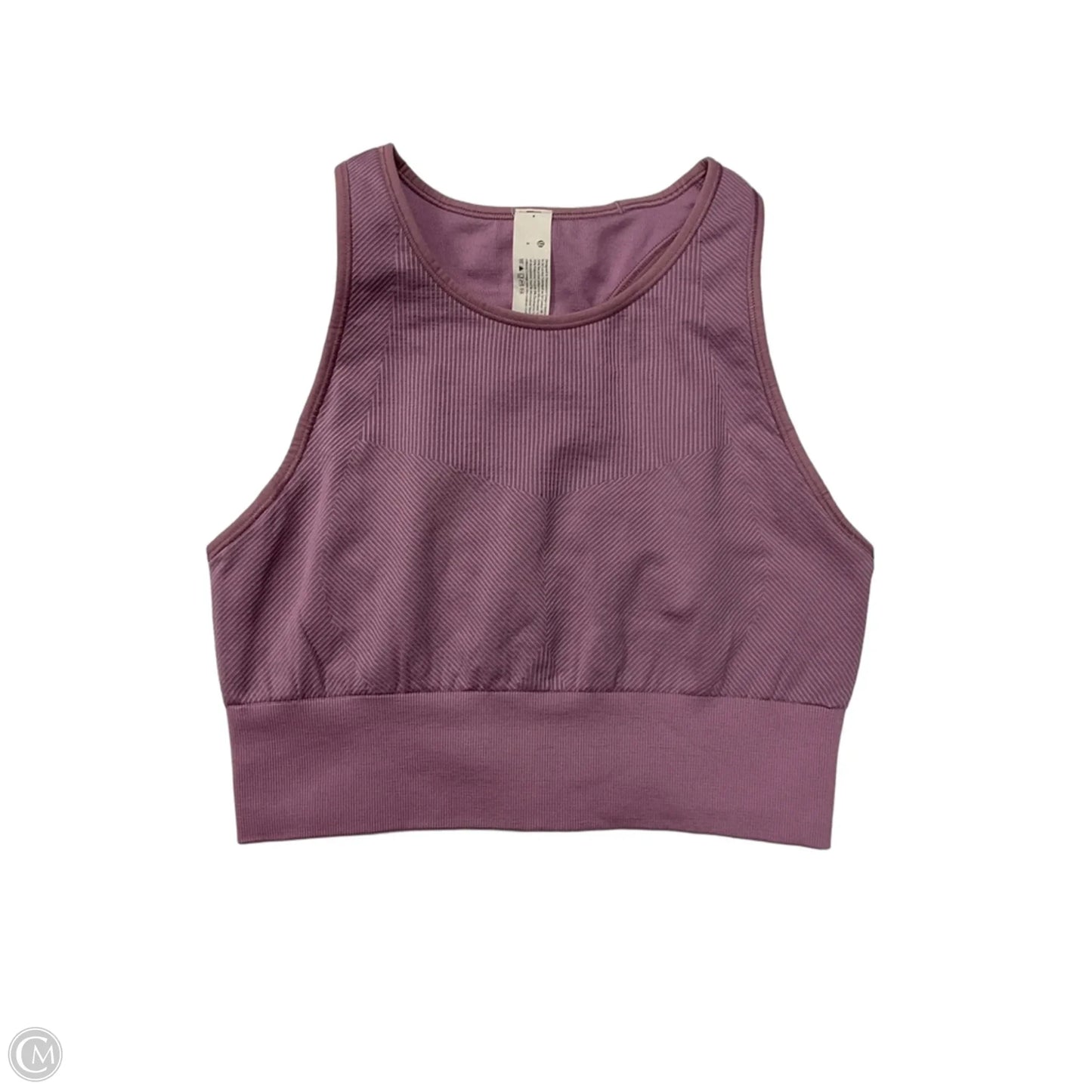 Athletic Bra By Lululemon In Purple, Size: 8