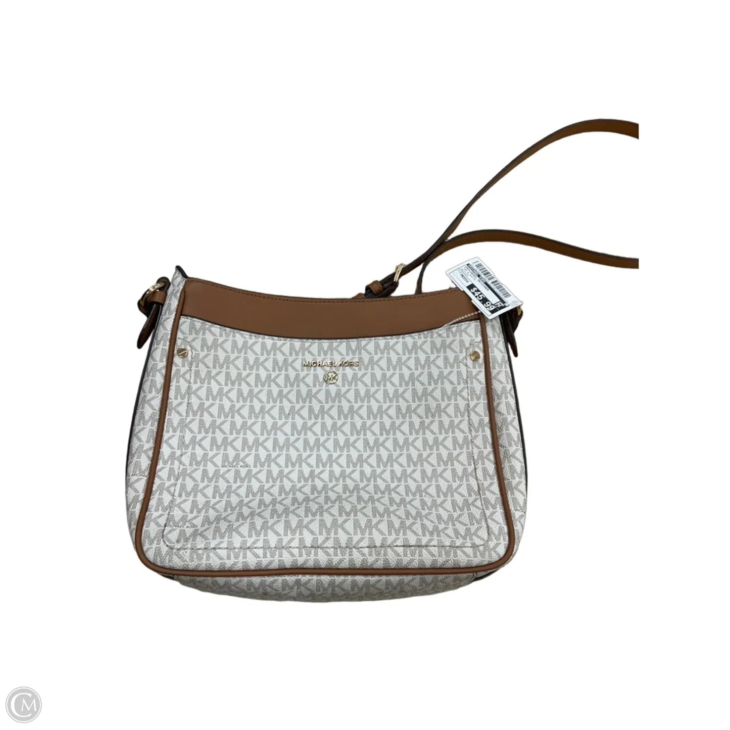 Crossbody Designer By Michael Kors, Size: Medium
