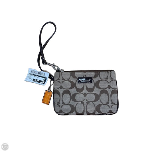 Wristlet Designer By Coach, Size: Small