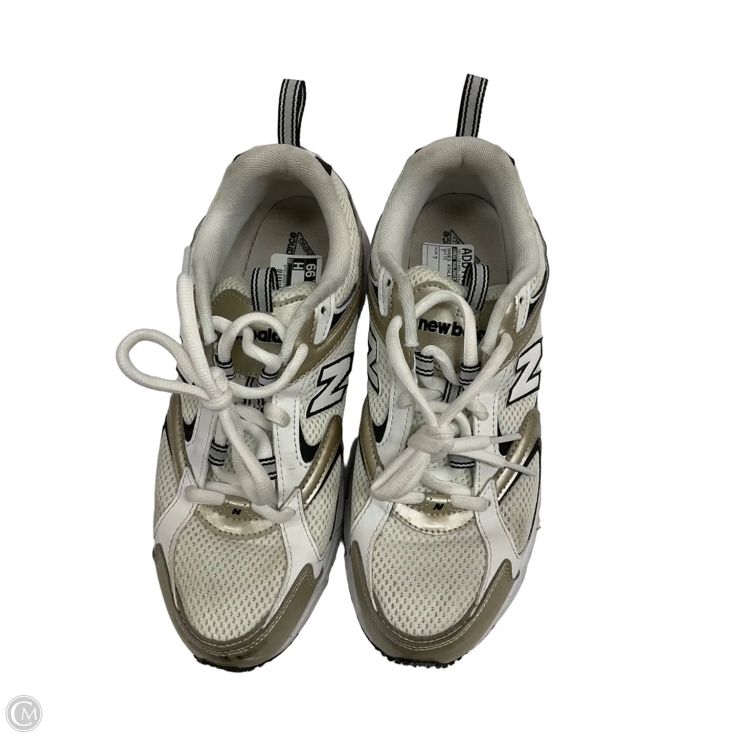 Shoes Athletic By New Balance In White, Size: 7