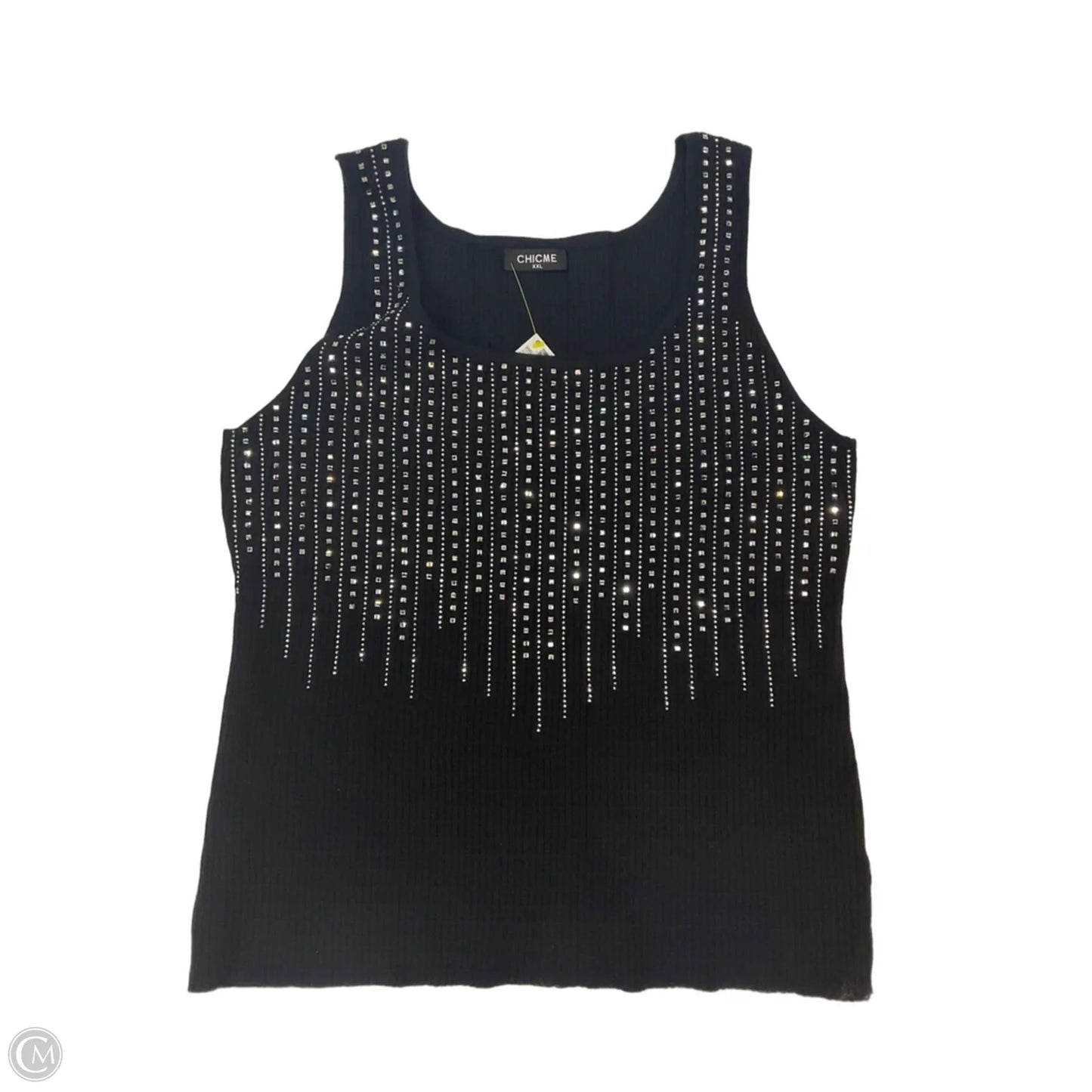 Tank Top By Clothes Mentor In Black, Size: Xxl