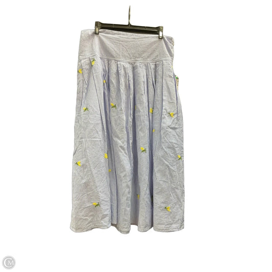 Skirt Maxi By Free Assembly In Striped Pattern, Size: 10