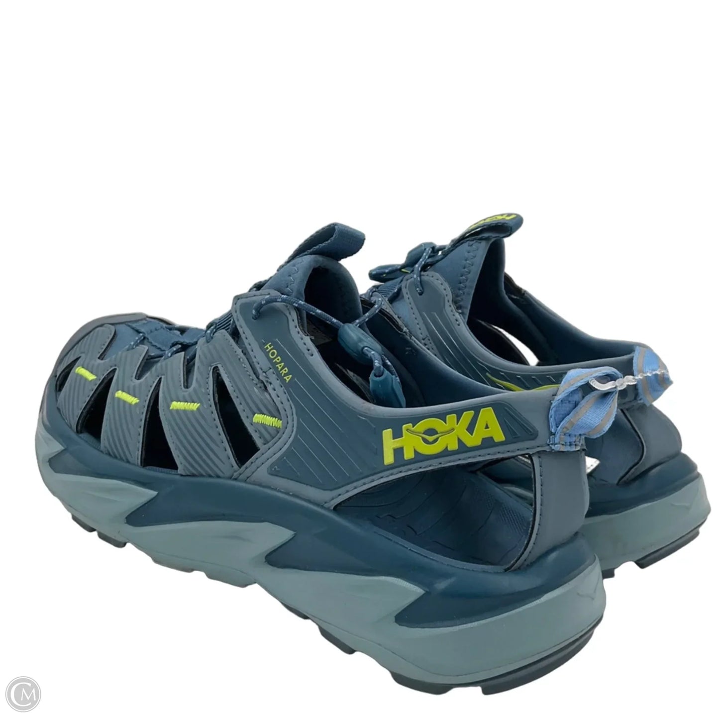 Sandals Flats By Hoka In Blue, Size: 7