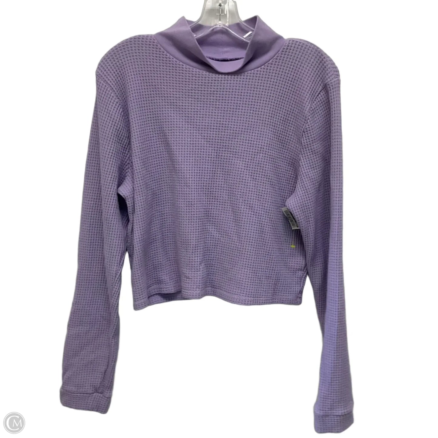 Top Long Sleeve By Aerie In Purple, Size: Xxl