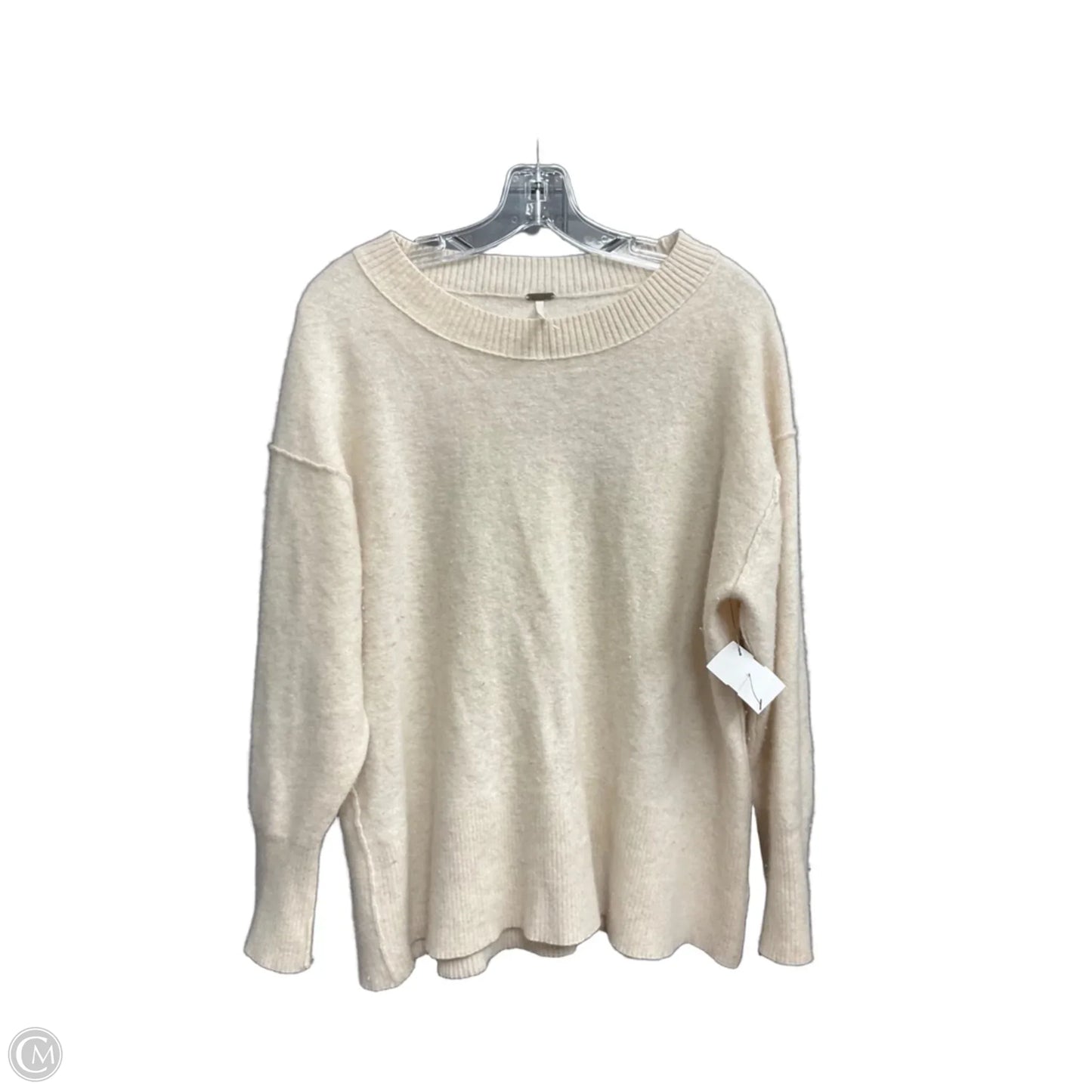 Sweater Cashmere By Free People In Beige, Size: M