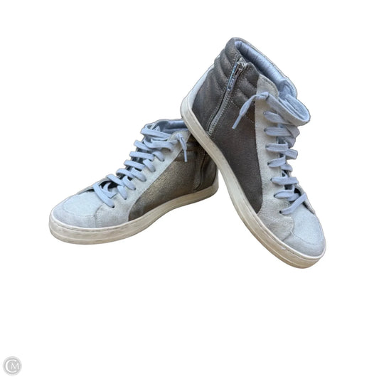Shoes Sneakers By P448 In Silver, Size: 6.5