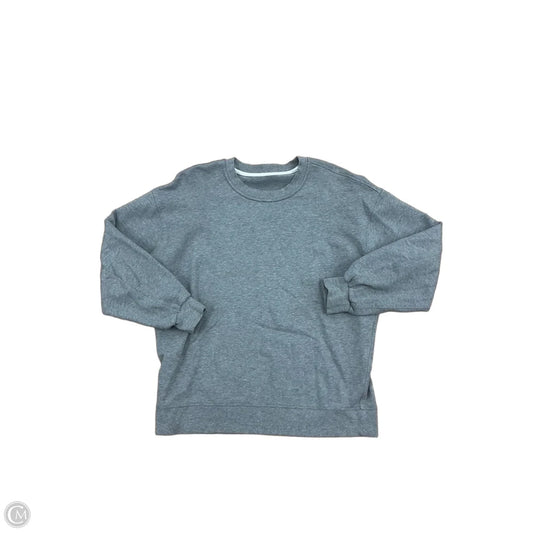Sweatshirt Crewneck By Lululemon In Grey, Size: M
