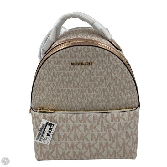Backpack Designer By Michael Kors, Size: Medium