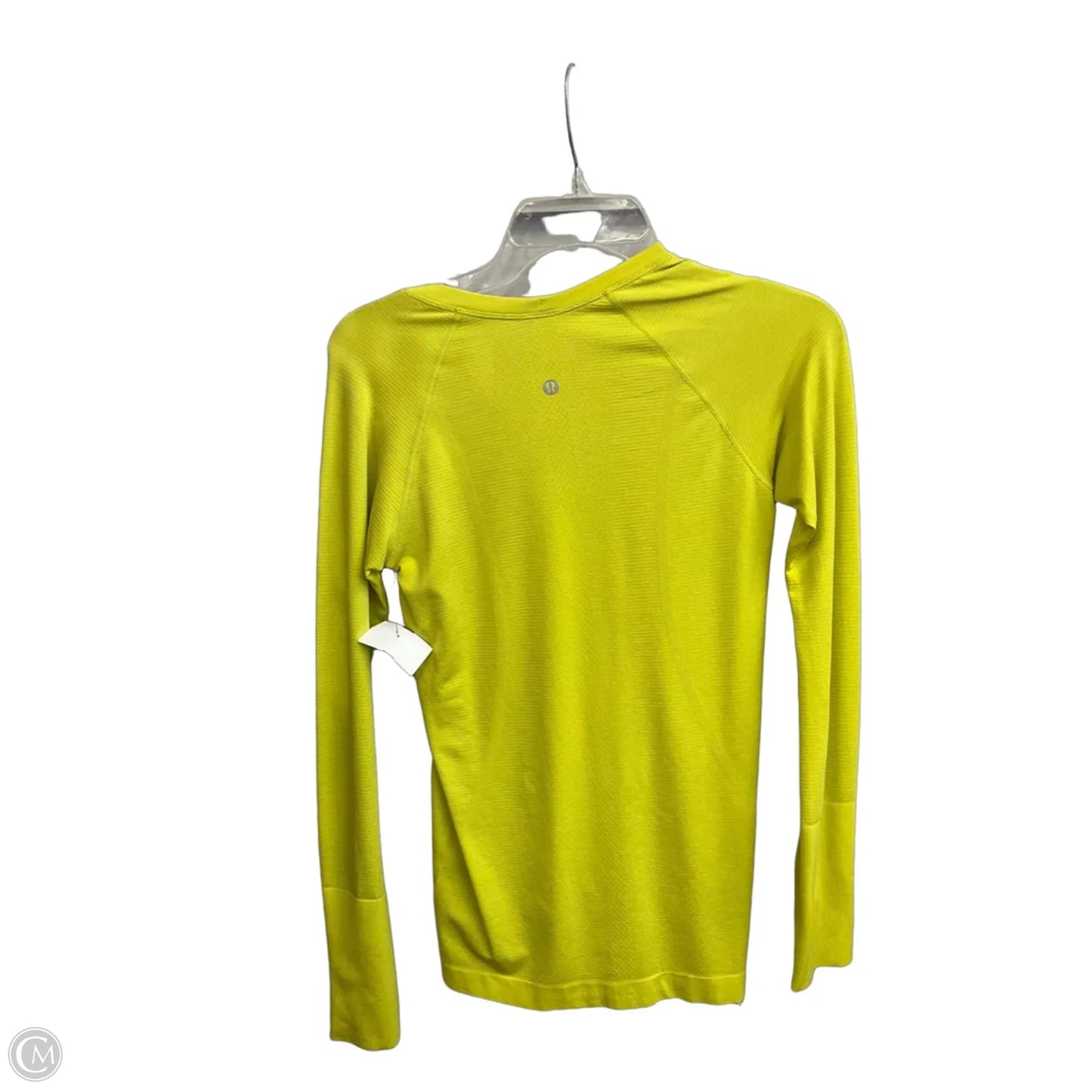 Top Long Sleeve By Lululemon In Green, Size: 6