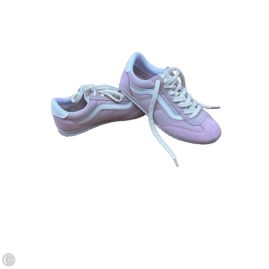 Shoes Athletic By Vans In Pink, Size: 8.5