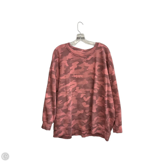 Sweatshirt Crewneck By Lululemon In Pink, Size: Xl
