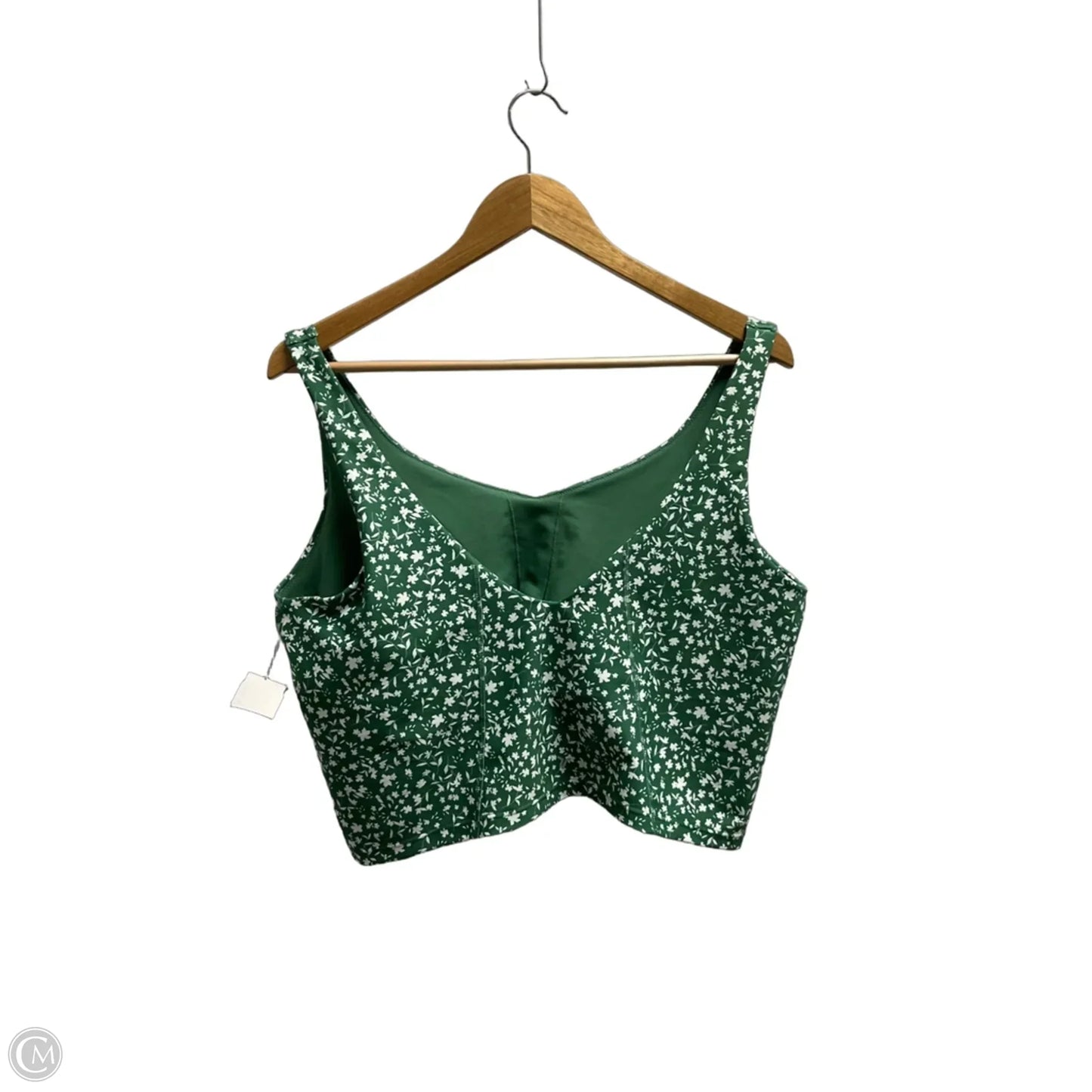 Athletic Tank Top By Old Navy In Floral Print, Size: 2x