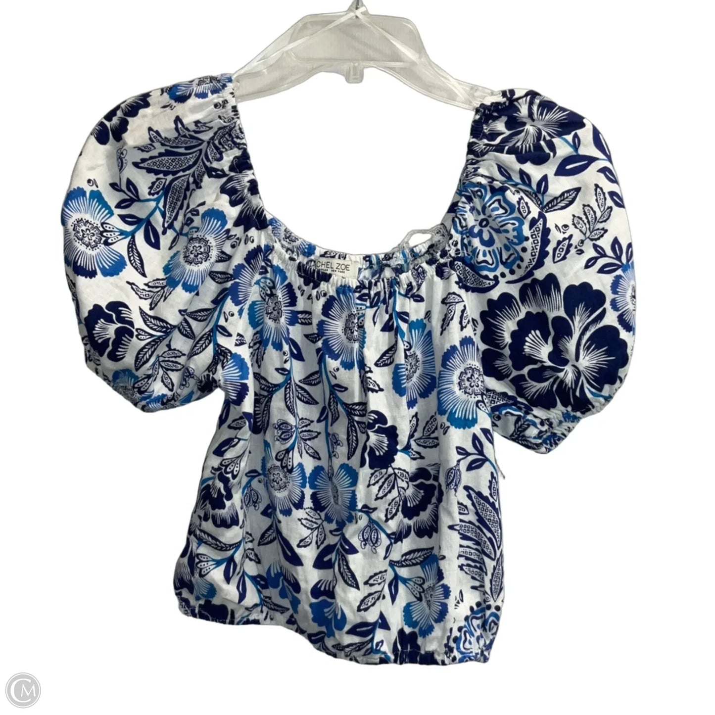 Top Short Sleeve By Rachel Zoe In Floral Print, Size: Xs