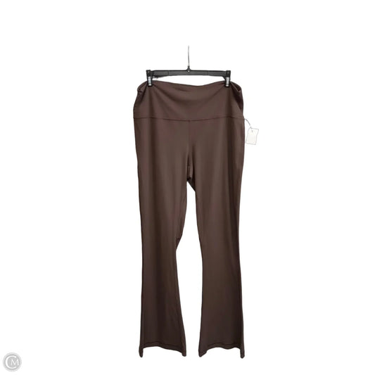 Athletic Leggings By Lululemon In Brown, Size: 14