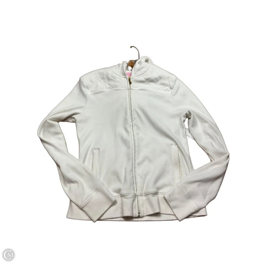 Jacket Designer By Lilly Pulitzer In White, Size: M