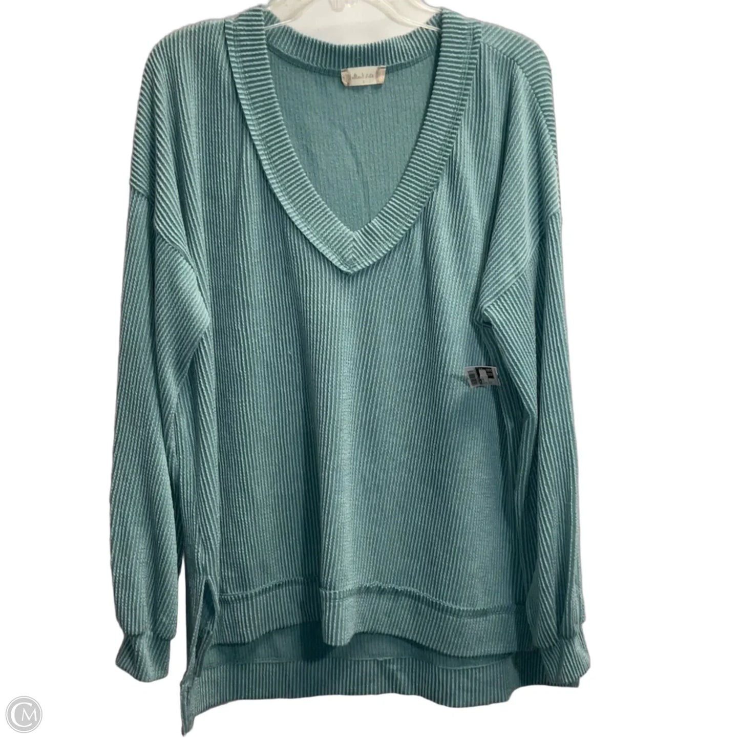 Top Long Sleeve Basic By Altard State In Teal, Size: S