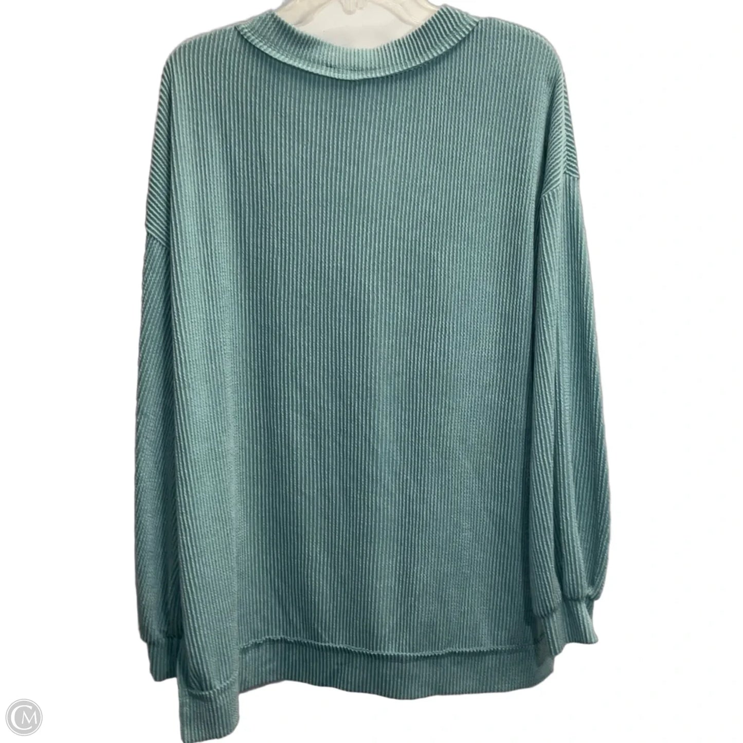 Top Long Sleeve Basic By Altard State In Teal, Size: S