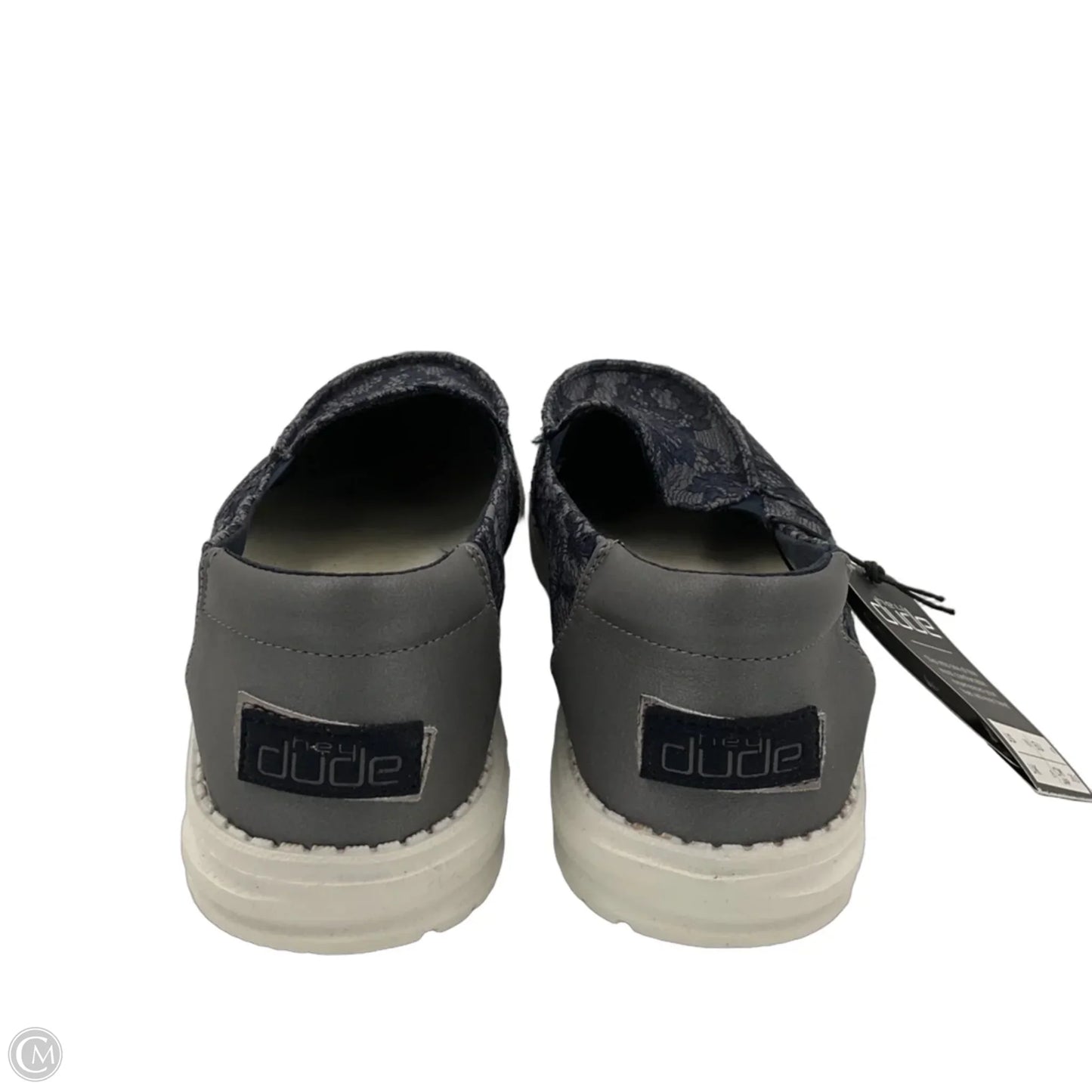 Shoes Sneakers By Hey Dude In Blue, Size: 10