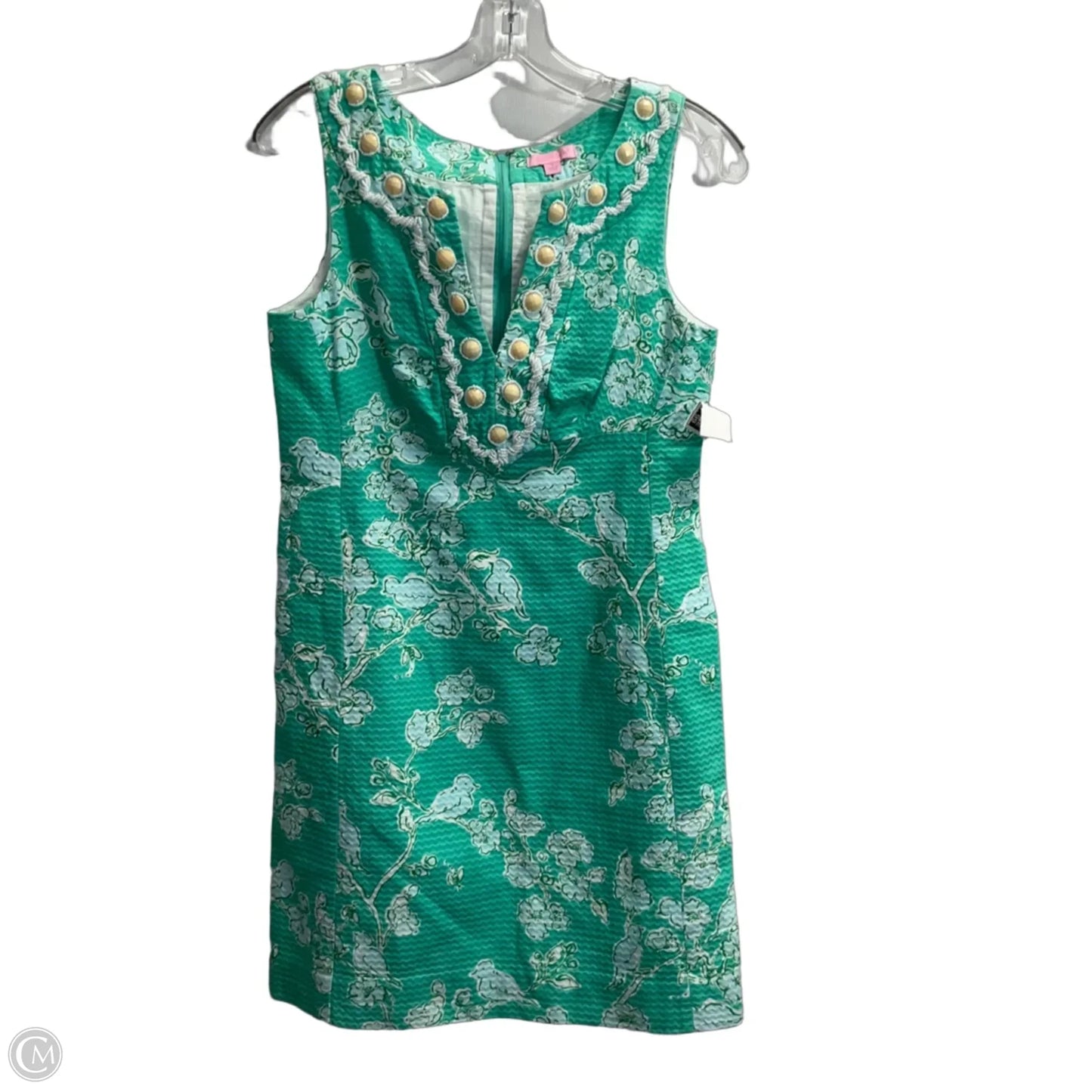 Dress Designer By Lilly Pulitzer In Teal, Size: 4