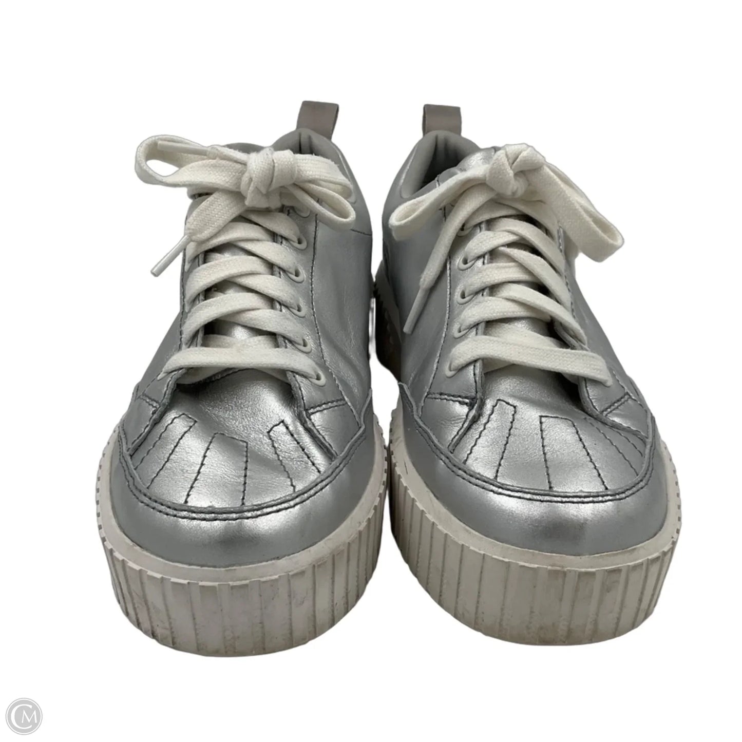 Shoes Sneakers By Sorel In Silver, Size: 11