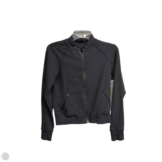 Athletic Jacket By Lululemon In Black, Size: 6