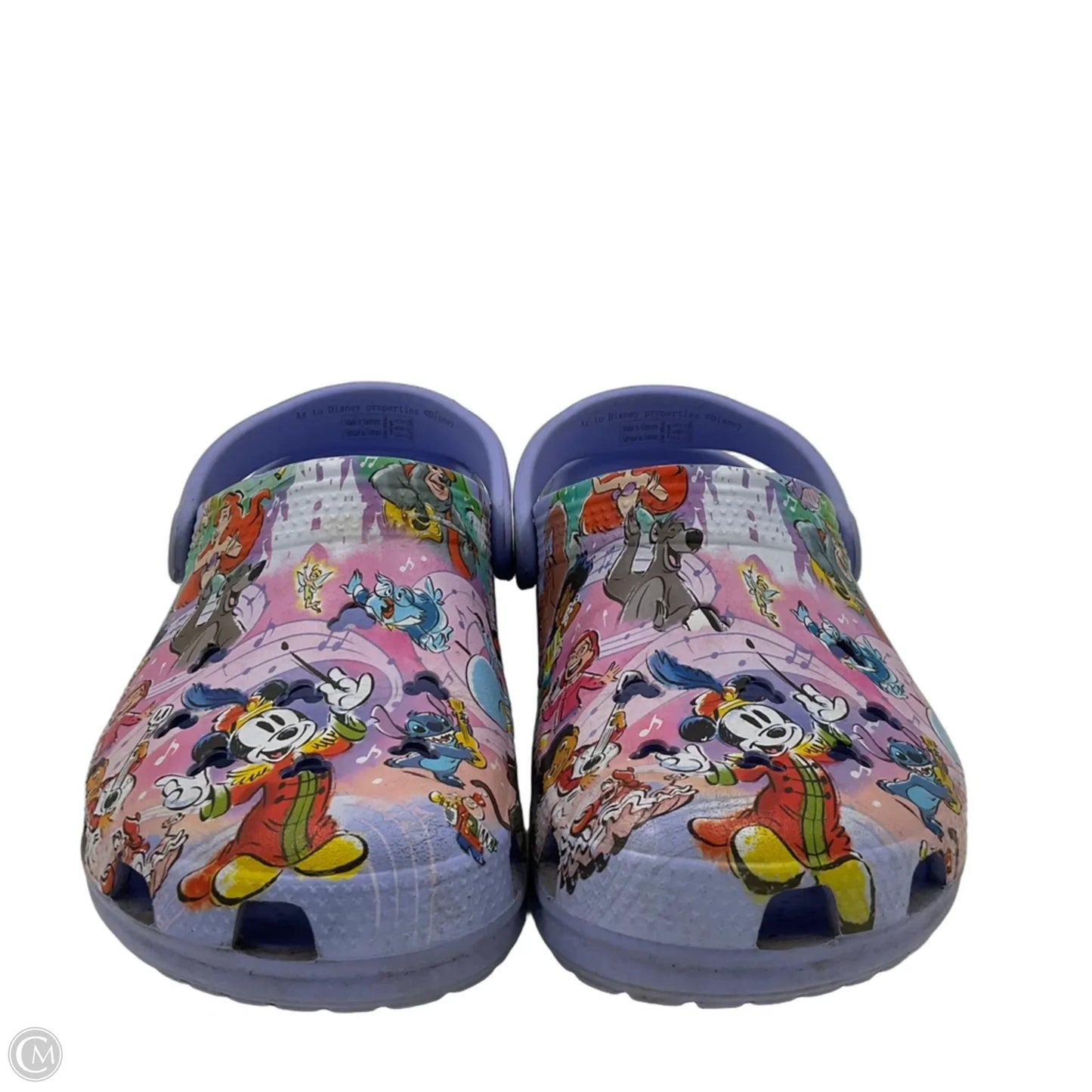 Sandals Sport By Crocs In Purple, Size: 8