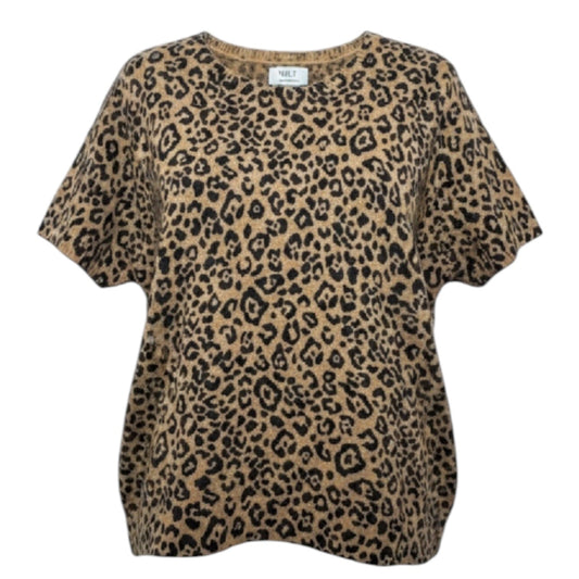 Sweater Cashmere By Wilt In Animal Print, Size: Xl