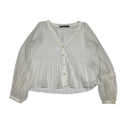 Top Ls By Zara In Cream, Size:Xs