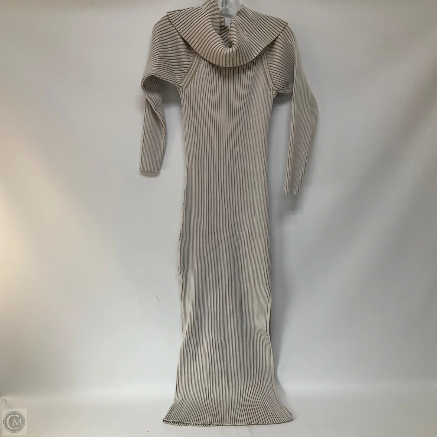 Dress Casual Maxi By Anthropologie In Beige, Size: Xl