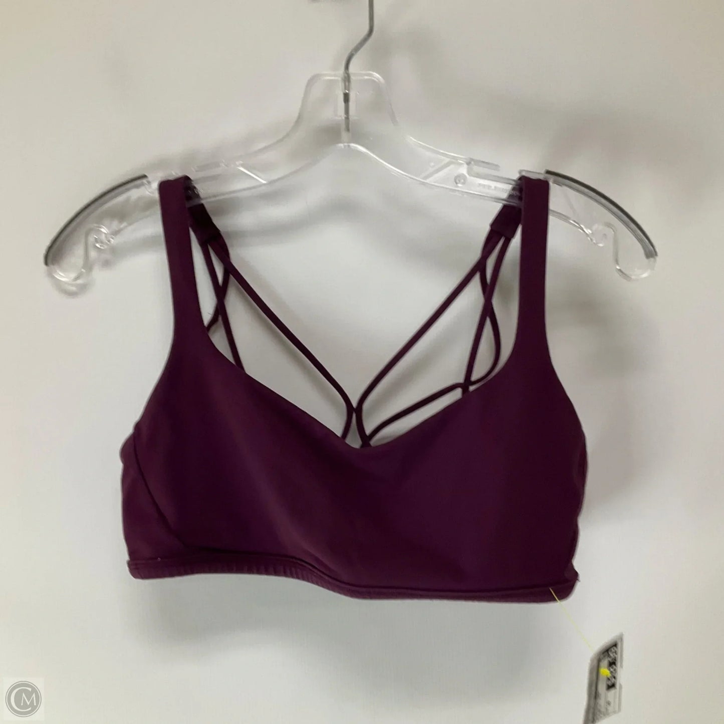 Athletic Bra By Lululemon In Purple, Size: 10