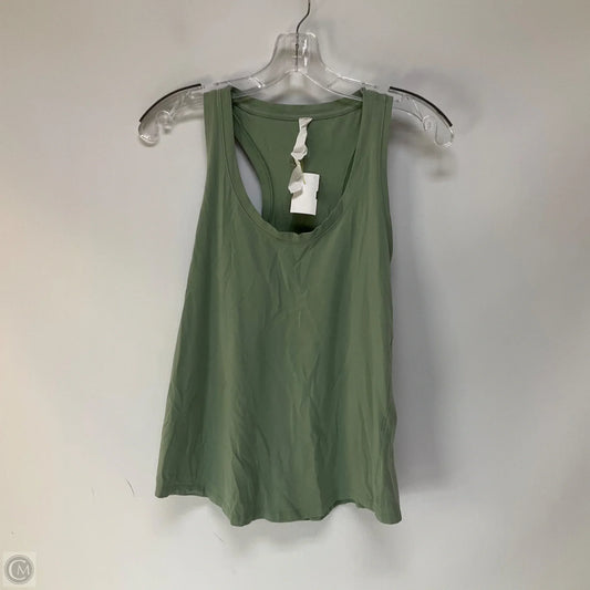 Athletic Tank Top By Lululemon In Green, Size: 6