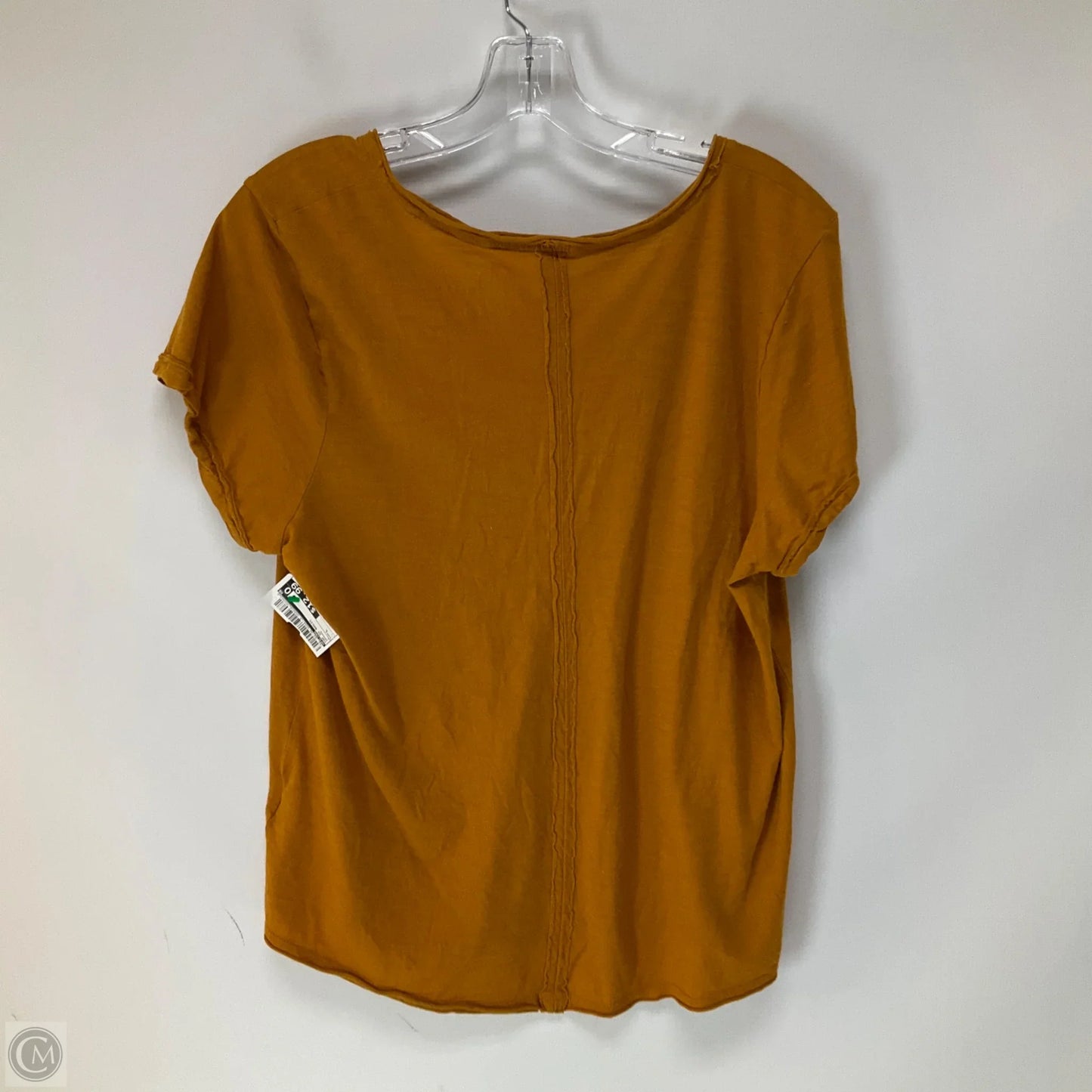 Top Short Sleeve Basic By Pilcro In Orange, Size: L