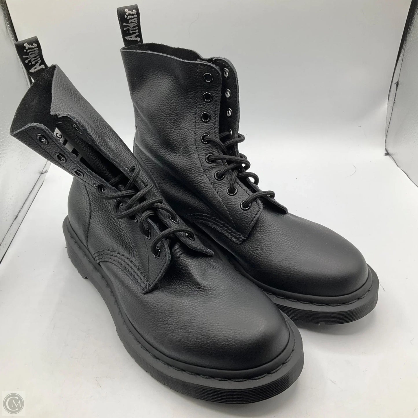 Boots Combat By Dr Martens In Black, Size: 8
