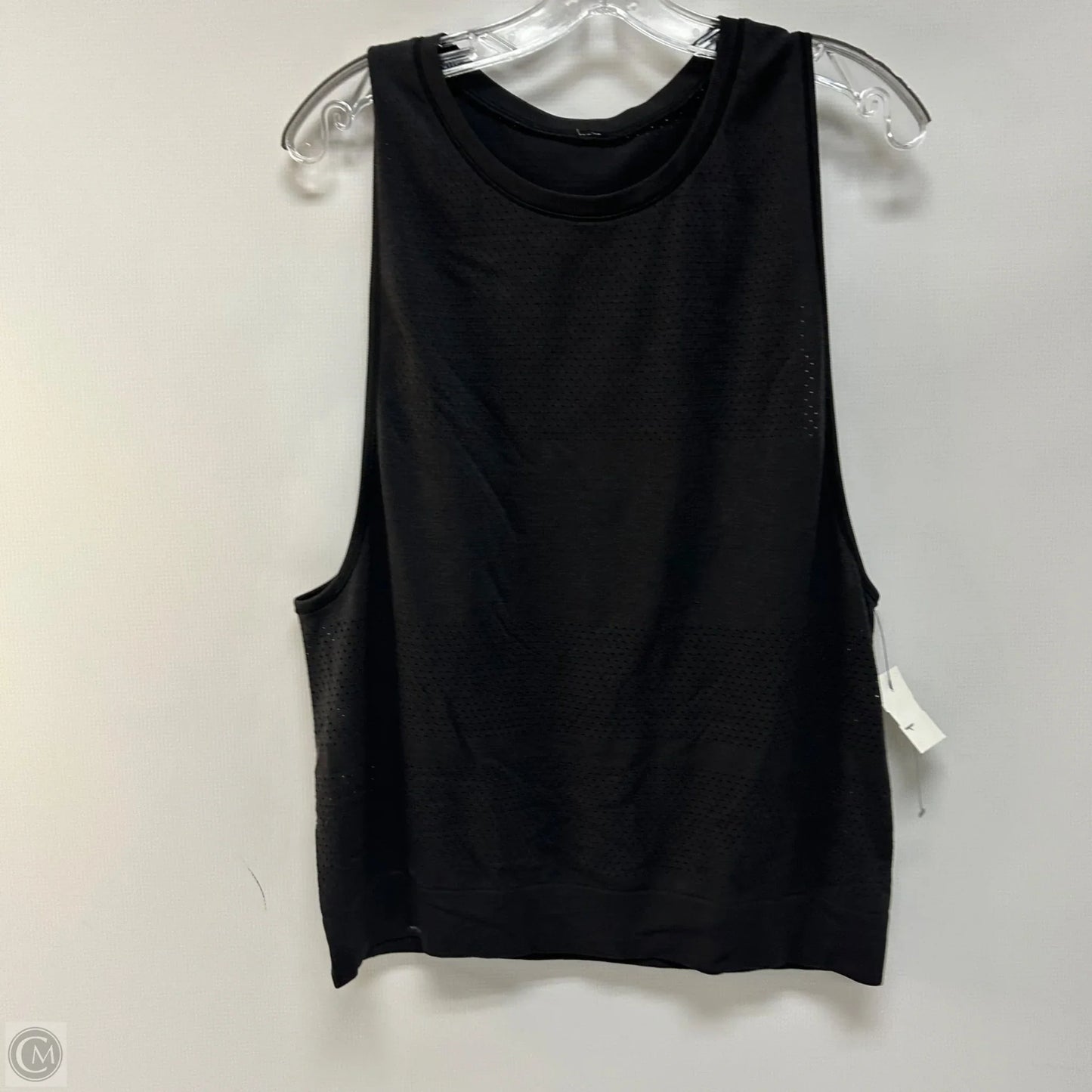 Athletic Tank Top By Lululemon In Black, Size: 10