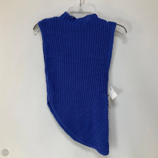 Vest Sweater By Pilcro In Blue, Size: S