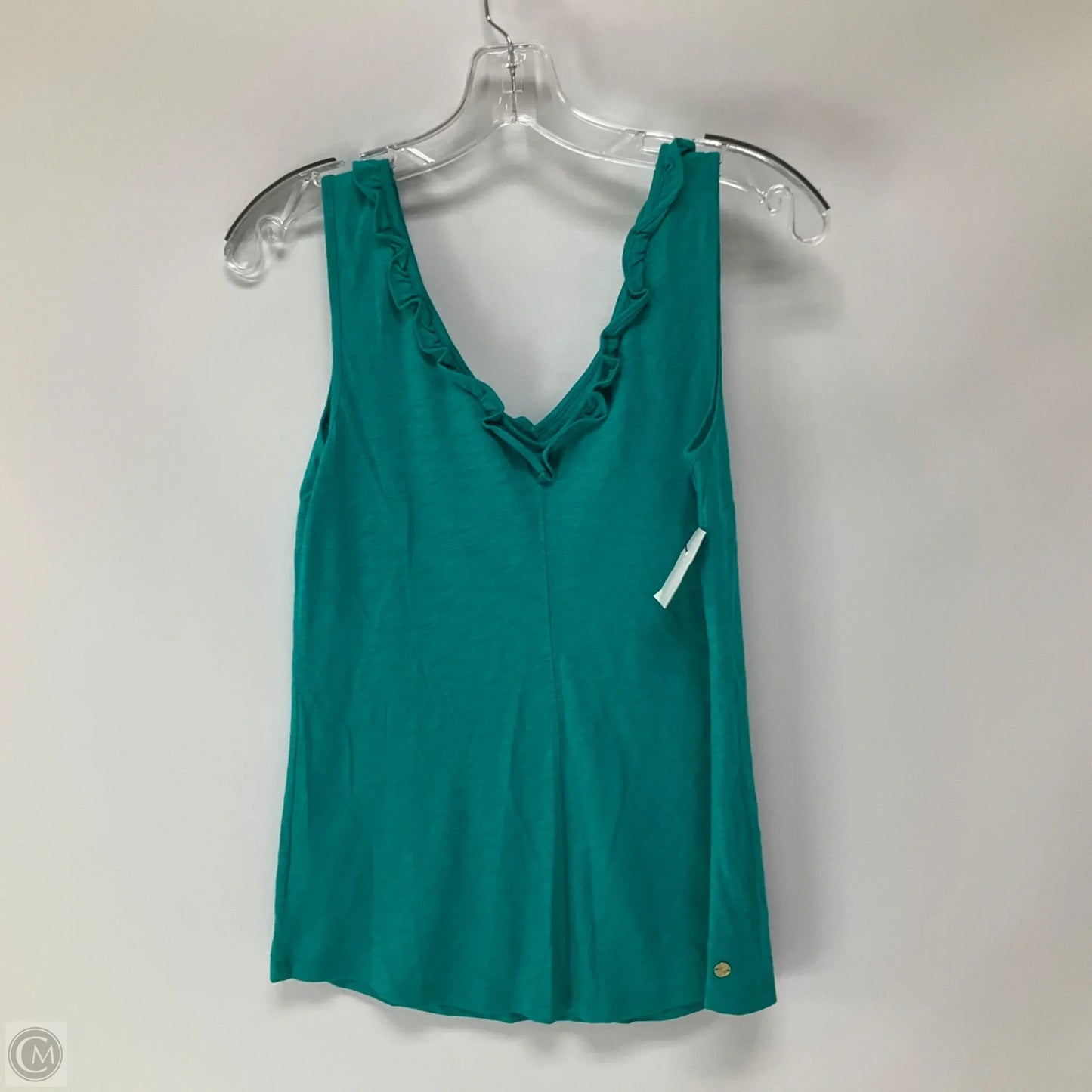 Top Sleeveless Designer By Lilly Pulitzer In Green, Size: Xs