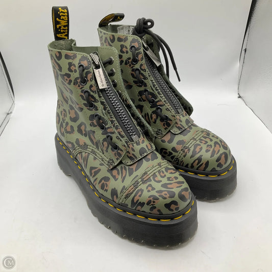 Boots Ankle Flats By Dr Martens In Green, Size: 6