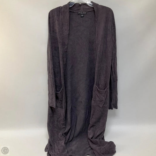 Sweater Cardigan By Barefoot Dreams In Grey, Size: S