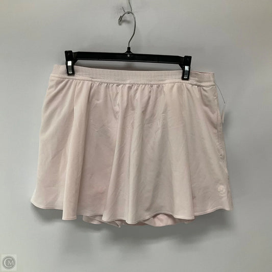 Athletic Skirt By Lululemon In Pink, Size: 12