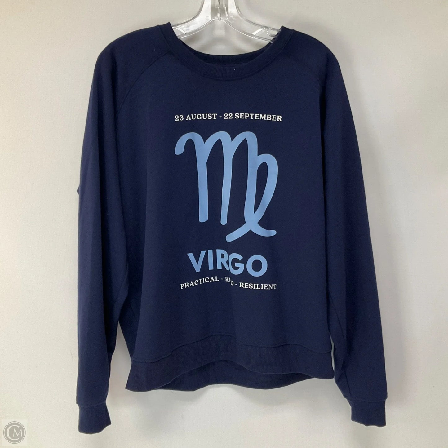 Sweatshirt Crewneck By Anthropologie In Blue, Size: M