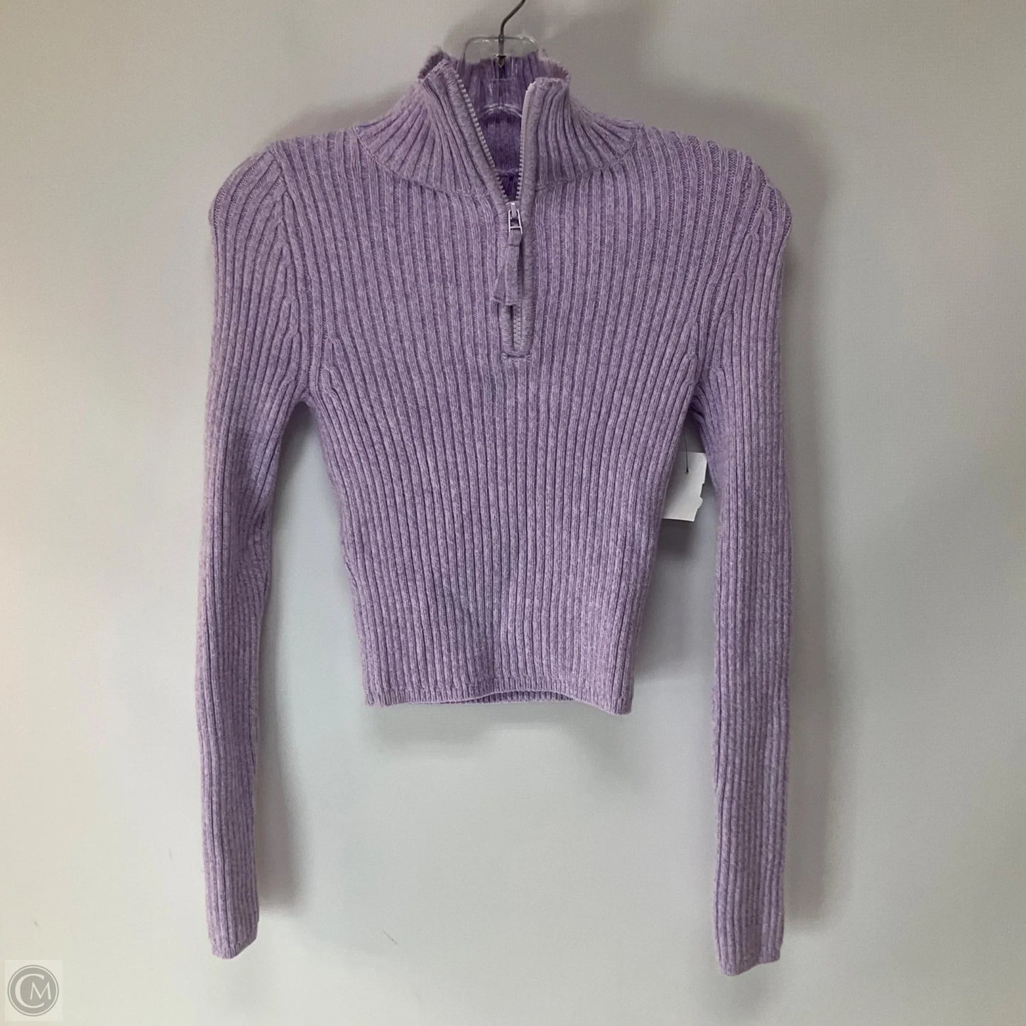 Top Long Sleeve By Aerie In Purple, Size: Xs