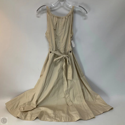 Dress Casual Maxi By Banana Republic In Tan, Size: Xs