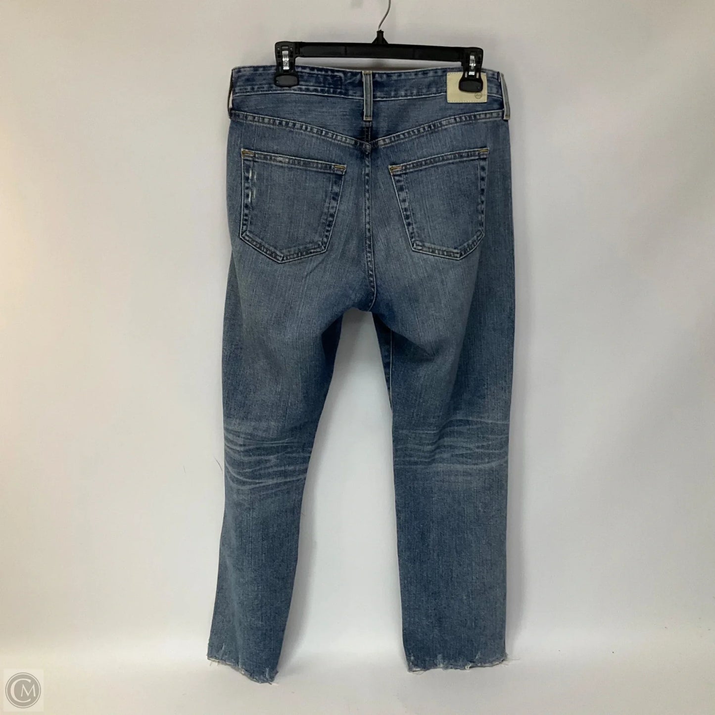 Jeans Skinny By Adriano Goldschmied In Blue Denim, Size: 4