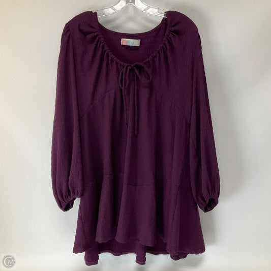 Dress Casual Short By Free People In Purple, Size: M