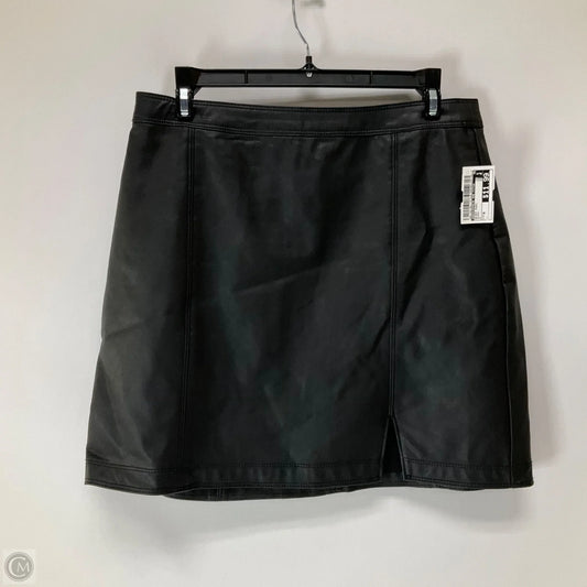 Skirt Midi By Abercrombie And Fitch In Black, Size: M