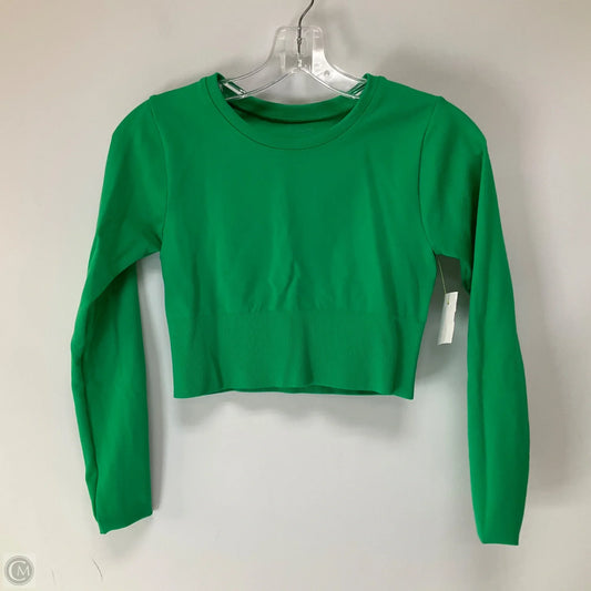 Athletic Top Long Sleeve Crewneck By Aerie In Green, Size: S