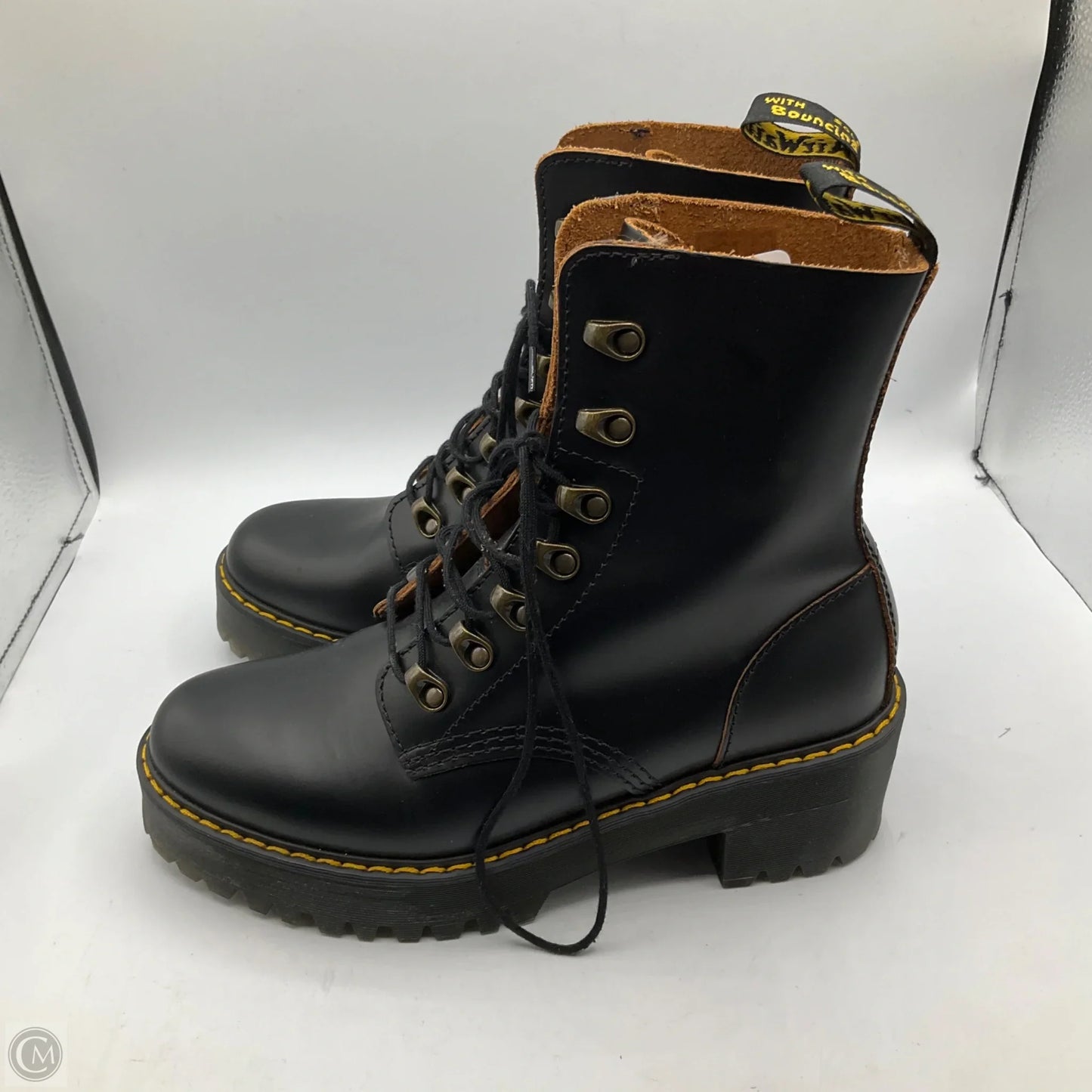 Boots Combat By Dr Martens In Black, Size: 8